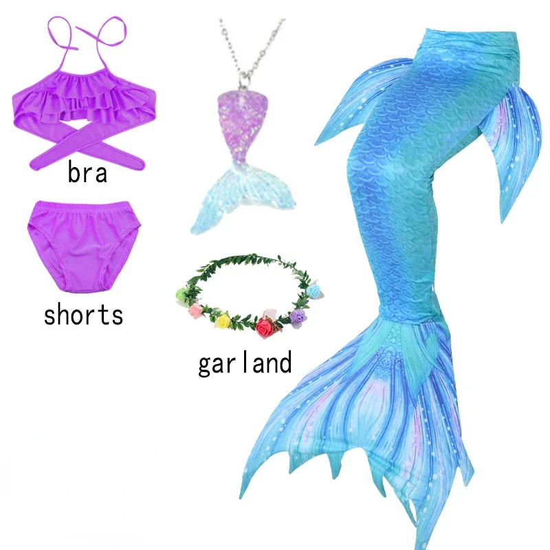 Anime Cosplay Little Girl - 2026 Bambini Coda di sirena Ragazze
