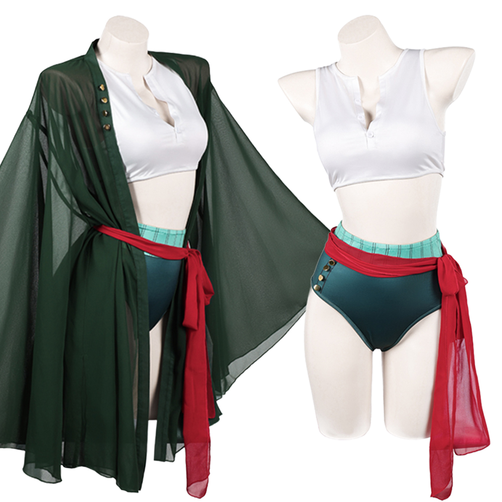 Anime Zoro Cosplay Female - Costume da Bagno Sexy da Pirata