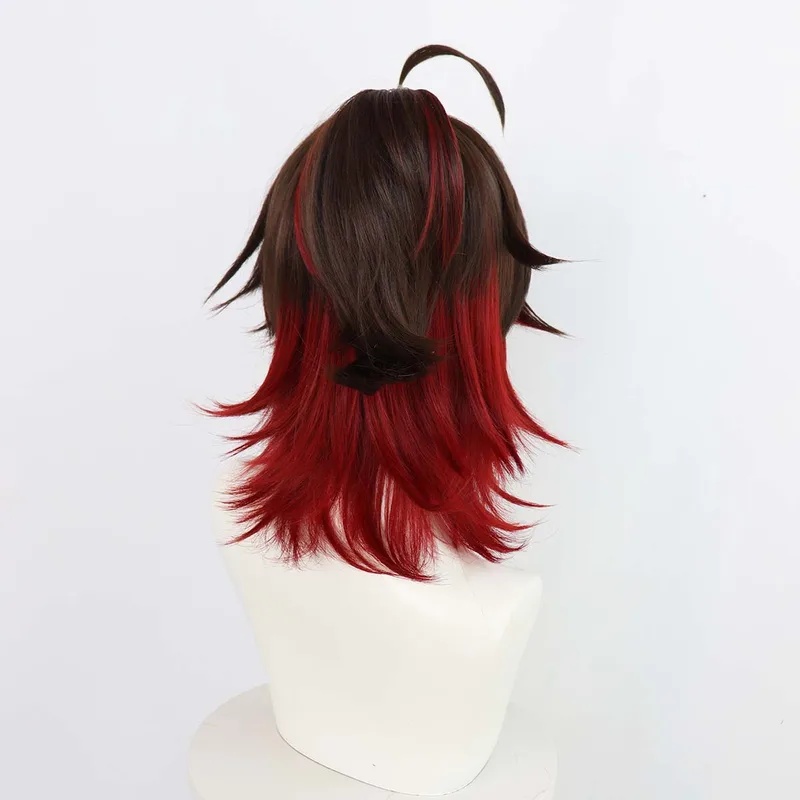 Cosplay Anime Black Hair - Parrucca Le Cool Men Genshin Impact