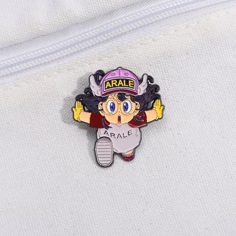 Anime Cosplay Little Girl - Cartoon Dr. Slump Arale Distintivo Spilla