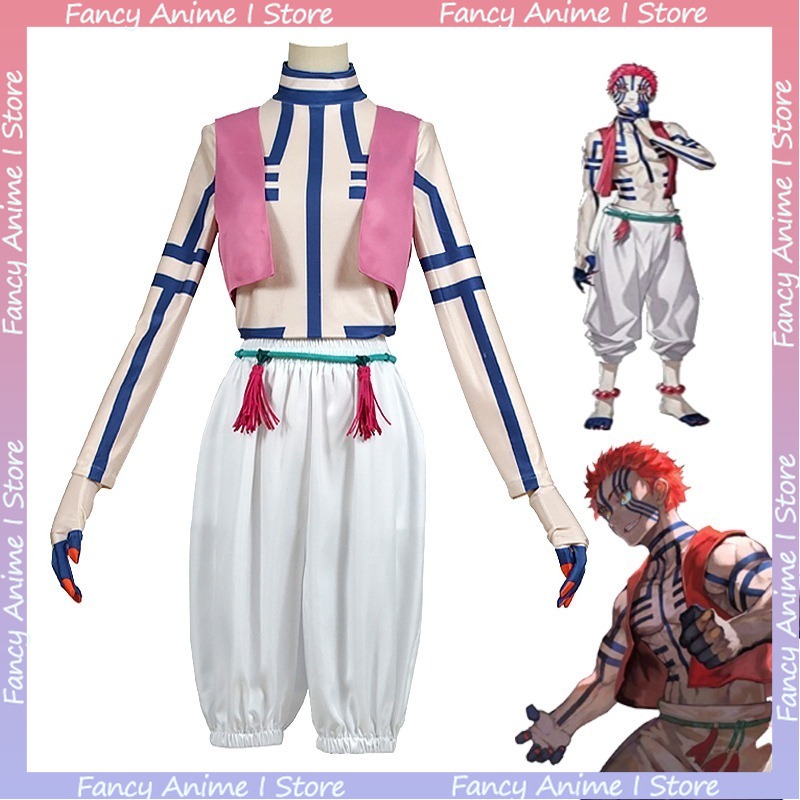 Anime Cosplay Festival - Costume Cosplay Anime Akaza, Elegante Abbigliamento