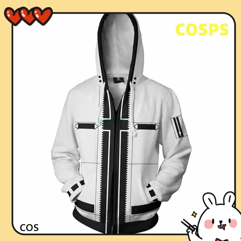 Anime Cosplay Couple - NO5 Anime gioco felpa con cappuccio