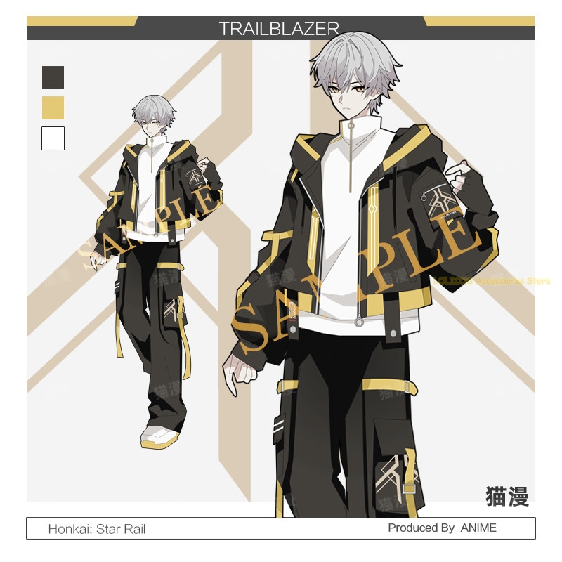 Cosplay Anime Top - Gioco Honkai: Star Rail Trailblazer Serie