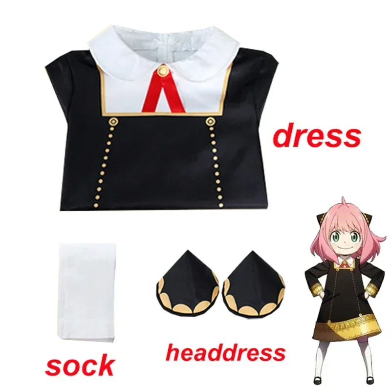 Anime Cosplay Toddler - Costume Cosplay Anime Spy Family Anya
