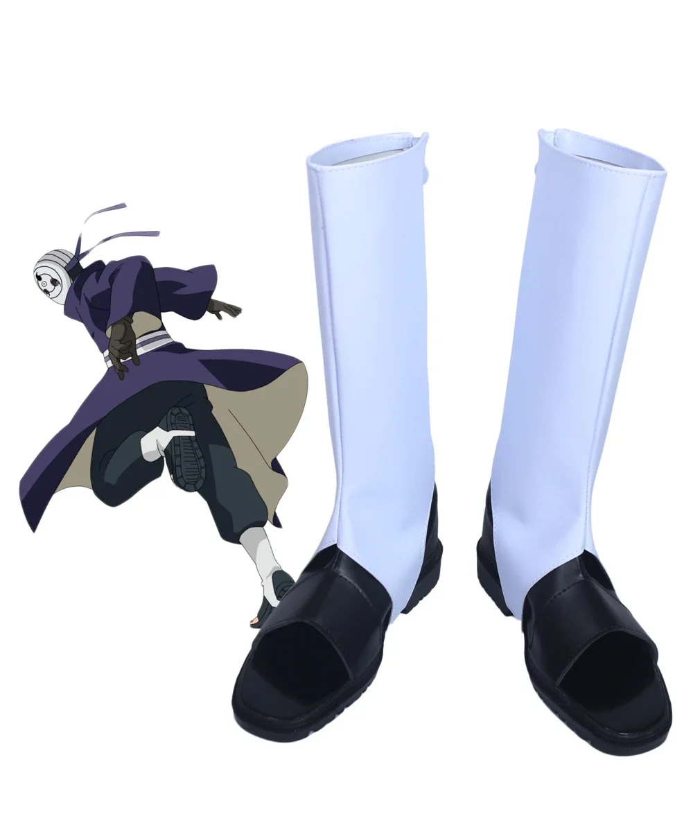 Anime Cosplay Obito - Uchiha Obito Stivali Cosplay Scarpe bianche