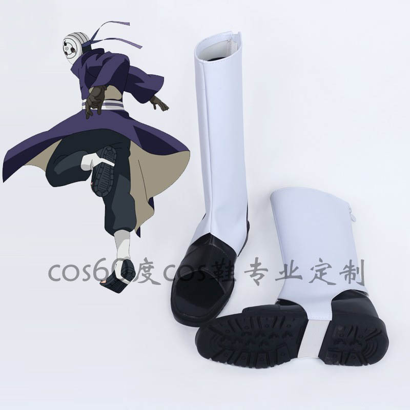 Anime Cosplay Obito - Anime Uchiha Obito Scarpe Cosplay Stivali