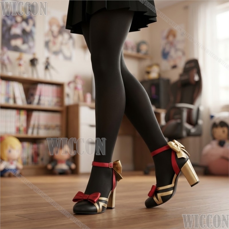 Anime Cosplay Festival - Scarpe Cosplay Genshin Impact Sandrone, Scarpe