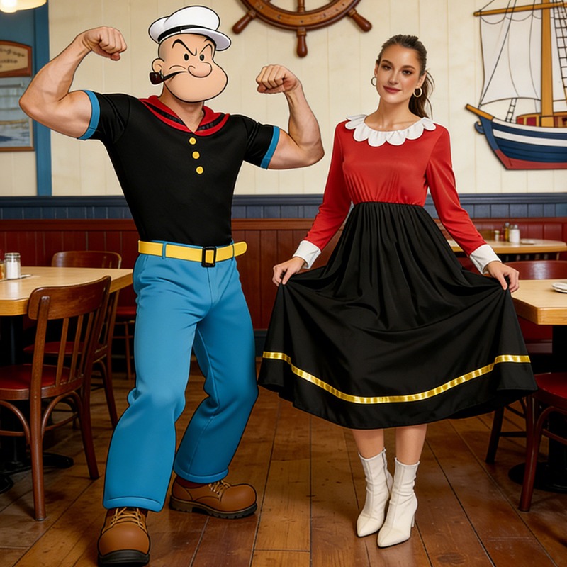 Anime Cosplay Couple - Nuovo Costume di Carnevale per Coppie,