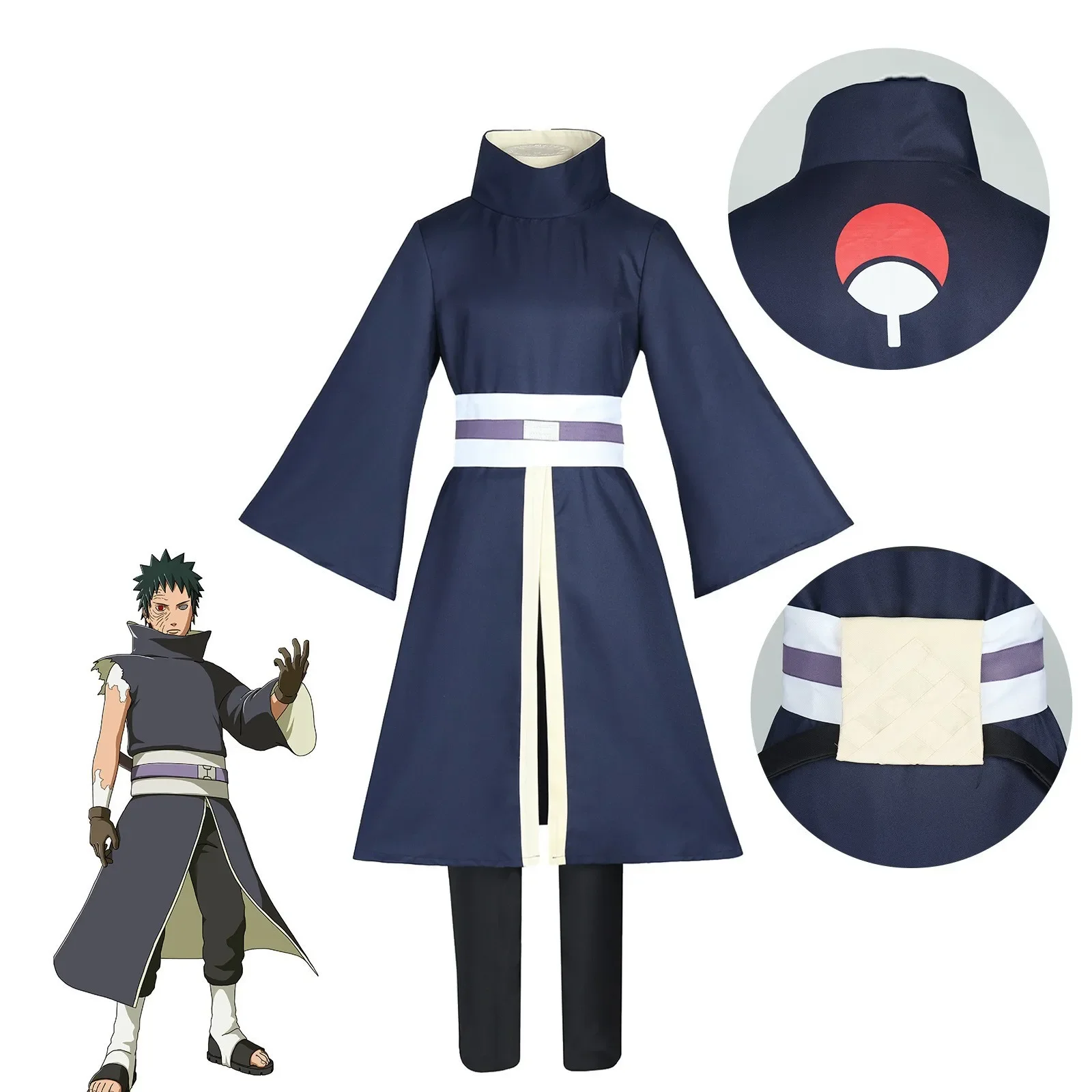 Anime Cosplay Obito - Costume di Halloween Anime Uchiha Obito,