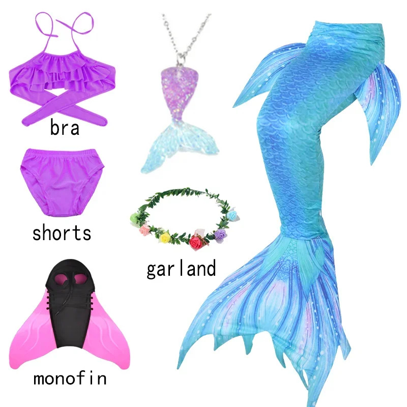 2026 Bambini Coda di sirena Ra - Anime Cosplay Little Girl recensione e prezzo