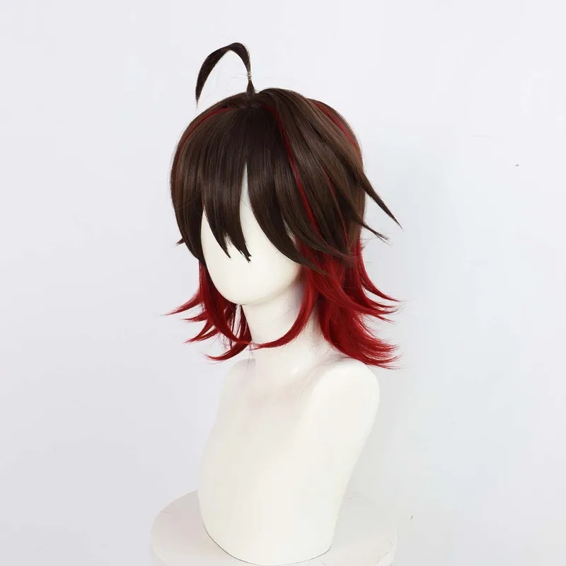 Parrucca Le Cool Men Genshin I - Cosplay Anime Black Hair recensione e prezzo