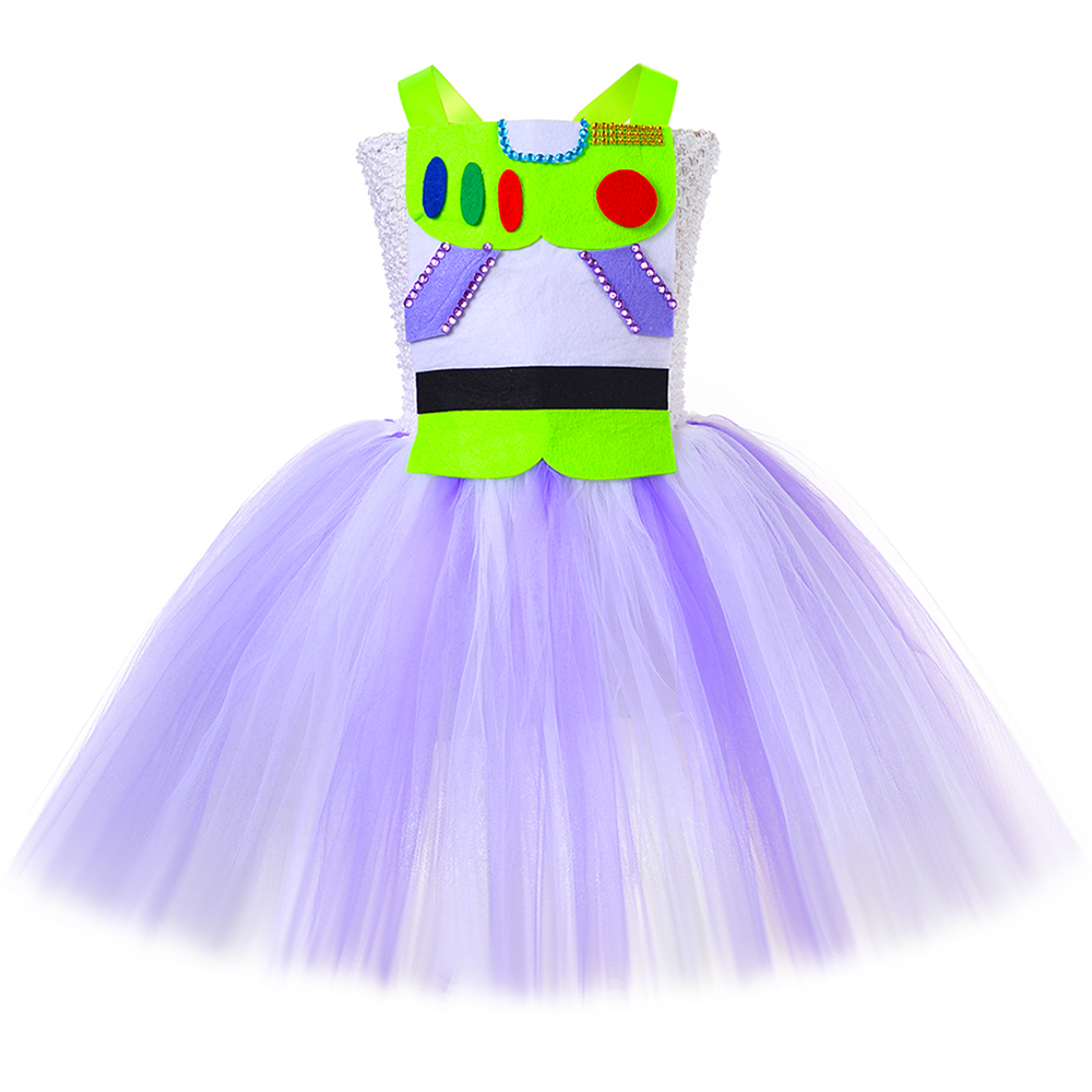 Costume da bambina Buzz Lighty - Anime Cosplay Toddler recensione e prezzo