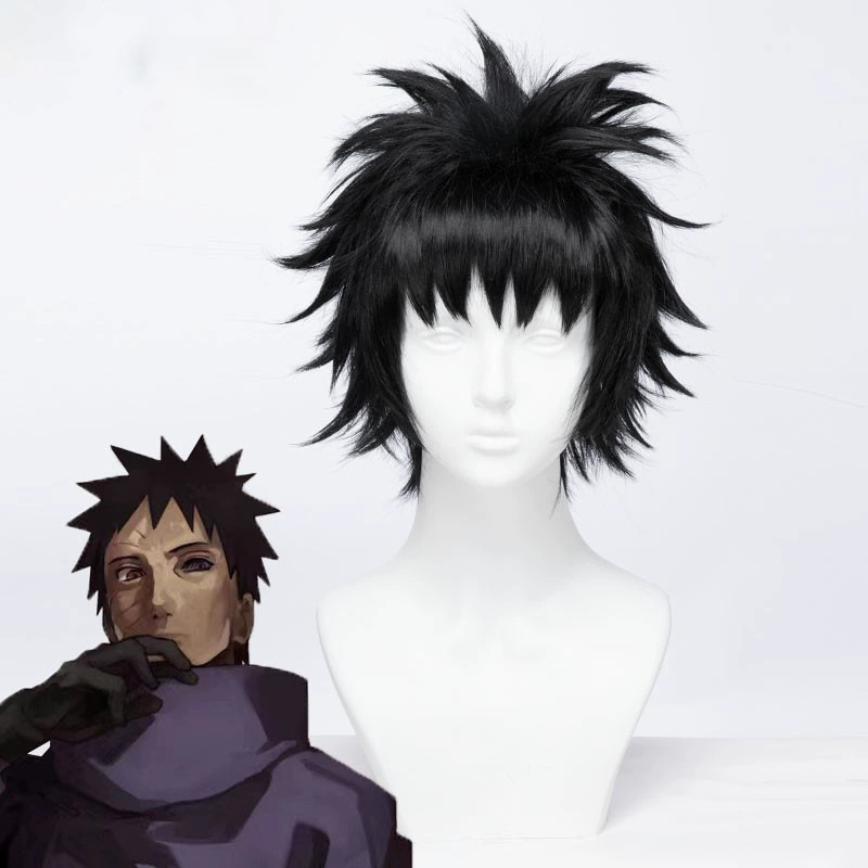 Parrucca Cosplay Uchiha Obito, - Anime Cosplay Obito recensione e prezzo