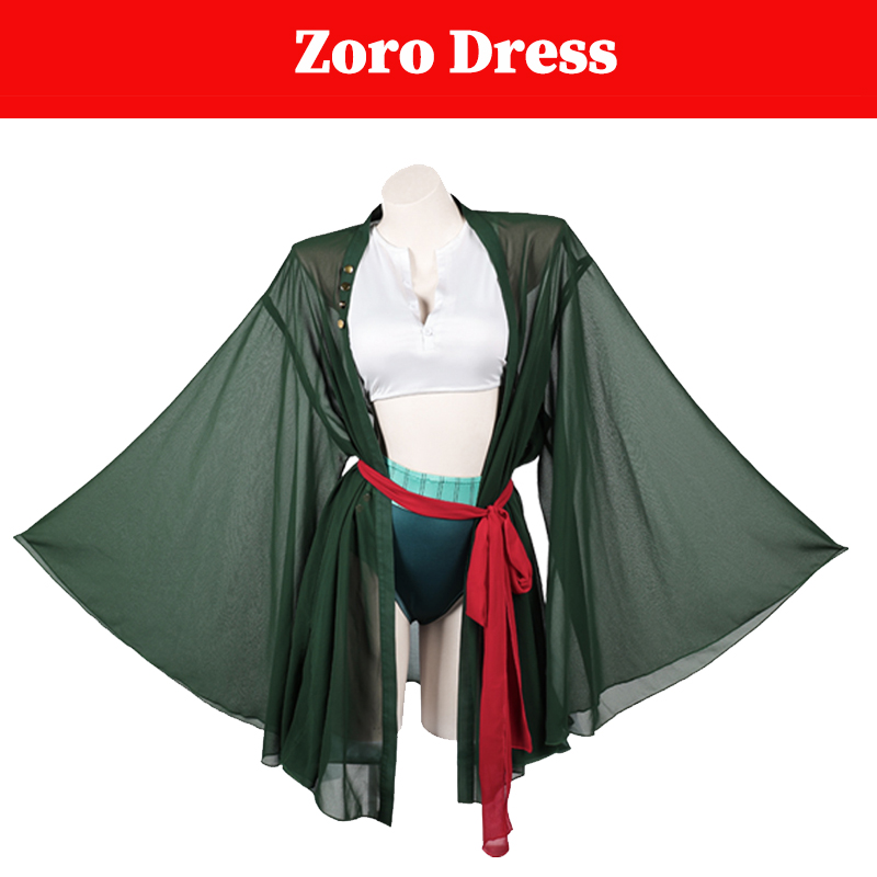 Costume da Pirata Roronoa Zoro - Anime Zoro Cosplay Female recensione e prezzo