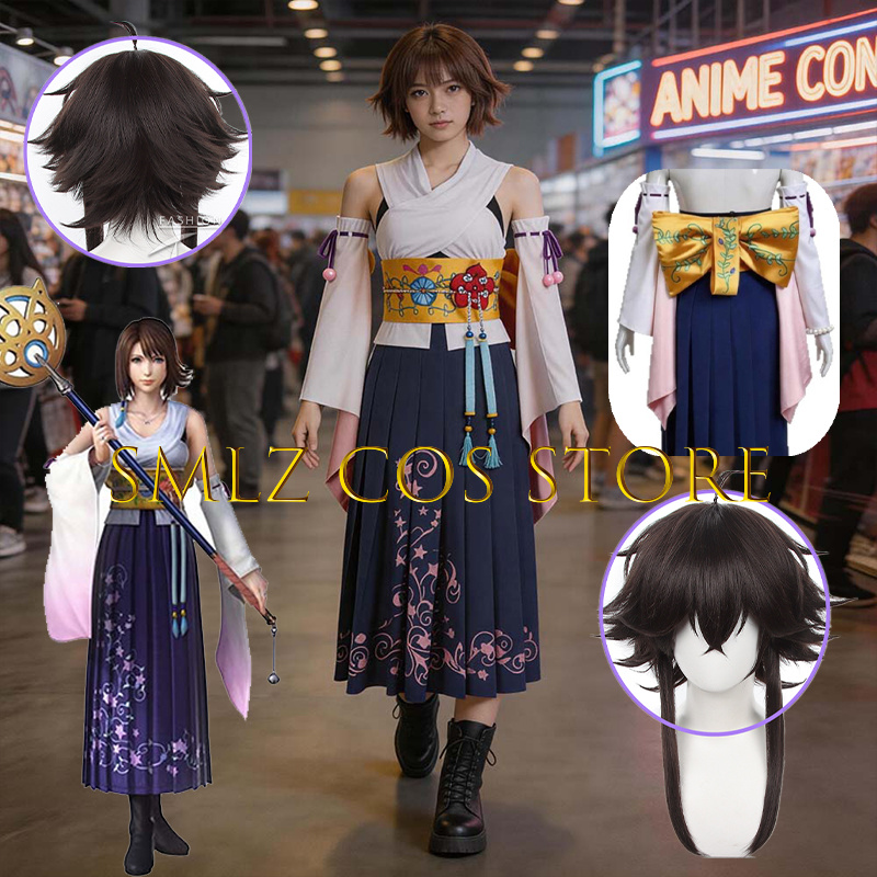 Costume Cosplay Smlz FFX Yuna  - Women Anime Cosplay recensione e prezzo