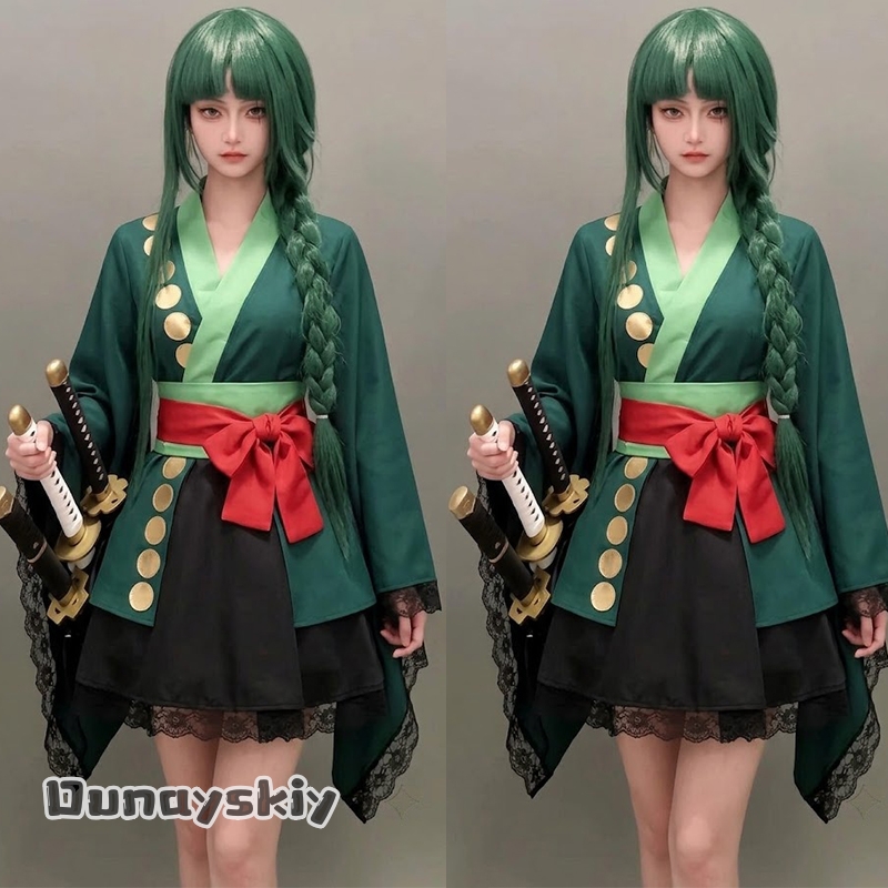Costume Cosplay Anime Roronoa  - Anime Zoro Cosplay Female recensione e prezzo