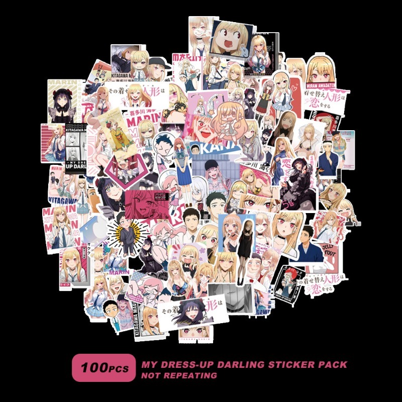100 Pezzi Adesivi Graffiti My  - Anime Cosplay Simple recensione e prezzo