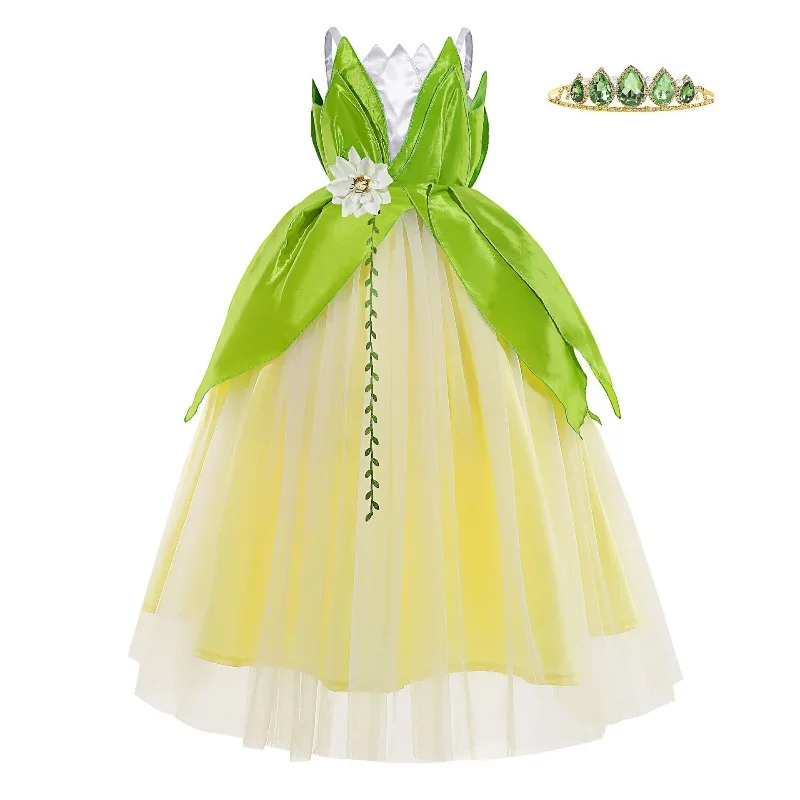 Carnevale Ragazze Tiana Up Abi - Anime Cosplay Toddler recensione e prezzo