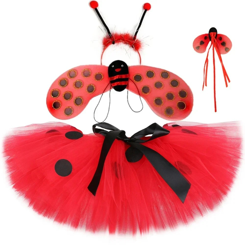 Gonna Tutu Ladybird per Bambin - Anime Cosplay Toddler recensione e prezzo