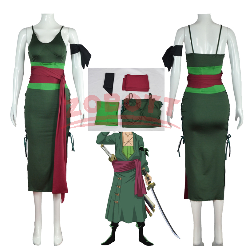 Costume Cosplay Anime Roronoa  - Anime Zoro Cosplay Female recensione e prezzo